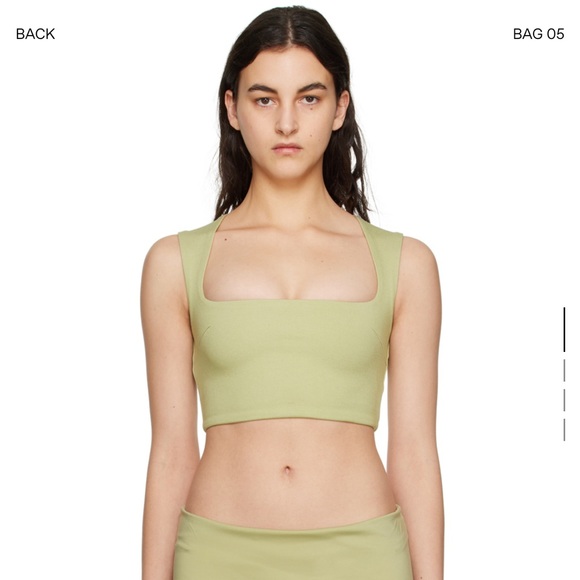 NWT GUIZIO CELESTIAL TOP GREEN XS - Picture 1 of 5